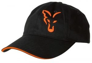 Šiltovka Black Orange Baseball Cap